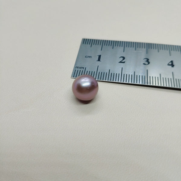 10mm 100% Genuine Purple Edison Pearl