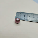 10mm 100% Genuine Purple Edison Pearl