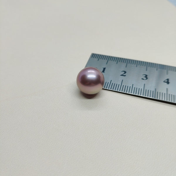 13mm 100% Genuine Purple Edison Pearl #201