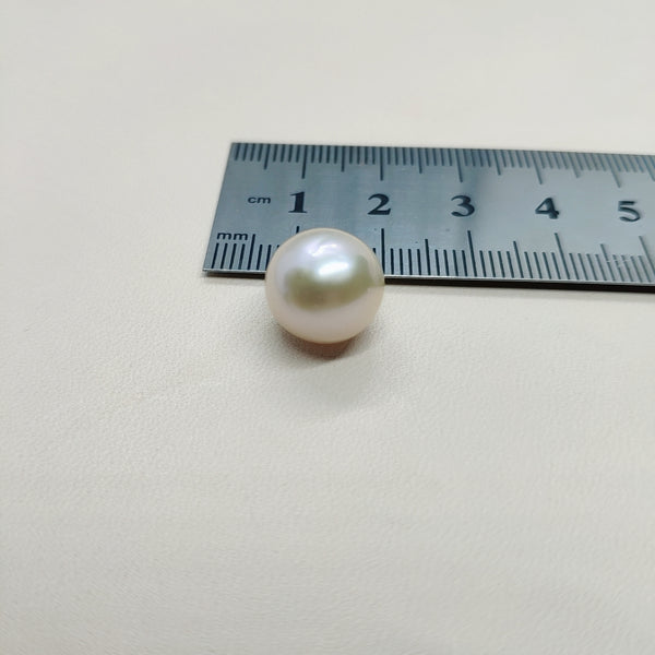 12mm 100% real beige white Edison pearls #202