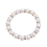 8-9mm Real Freshwater pearl Bracelets Bangles for women Charm Bohemian