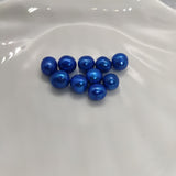 100% true pearl near circle 7-8 mm 5pcs No punching