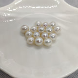 100% true pearl near circle 8-9mm 10g No punching