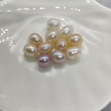 100% true pearl rice shape 9-10 mm 10g No punching