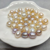 100% true pearl rice shape 9-10 mm 10g No punching